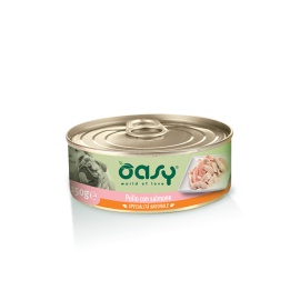 OASY WET DOG SPEC. NATURALE POLLO CON SALMONE 150 GR