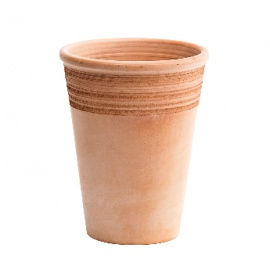 VASO ALTO ANTICATO GRAFFIATO 