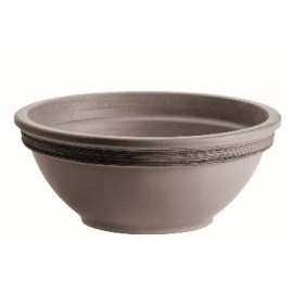 VASO CIOTOLA BORDATA GRAFFIATA GREIGE 