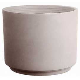 VASO CILINDRO GREIGE CM 15