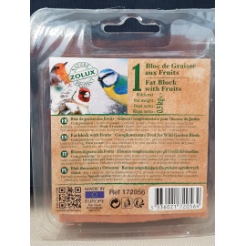 BLOCCO DI GRASSO FRUTTA