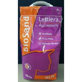 LETTIERA BIOSAND AGGLOMERANTE 10 KG