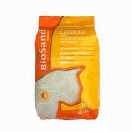 LETTIERA BIOSAND ASSORBENTE BIANCA PROFUMATA 10 L