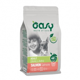 OASY ADULT SMALL / MINI SALMONE 2,5 KG