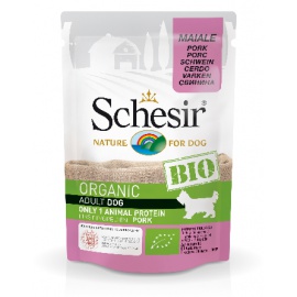SCHESIR DOG BIO MAIALE 85 GR