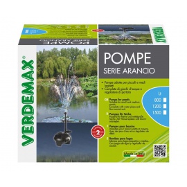 VERDEMAX POMPA SERIE ARANCIO LT/H 1500 2
