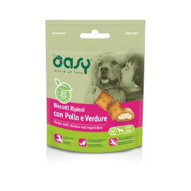 OASY BISCOTTI RIPIENI CON POLLO E VERDURE