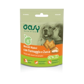 OASY BISCOTTI RIPIENI CON FORMAGGIO E ZUCCA