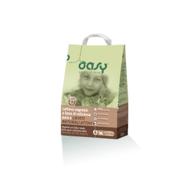 LETTIERA OASY VEGETALE CELLULOSA E LIEVITI NATURALI ATTIVI 