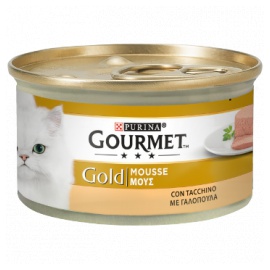 GOURMET GOLD MOUSSE TACCHINO 85 GR