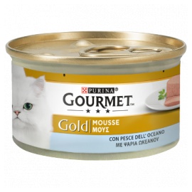 GOURMET GOLD MOUSSE PESCE DELL'OCEANO 85 GR