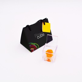 ARS NOVA MINI FLOWERCUBE 4,5x4,5 CM COLORE GIALLO