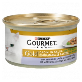 GOURMET GOLD DADINI IN SALSA VITELLO E VERDURE 85 GR