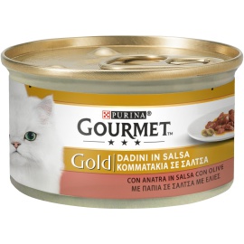 GOURMET GOLD DADINI IN SALSA ANATTRA E OLIVE 85 GR