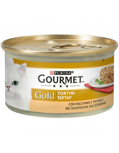 GOURMET GOLD TORTINI TACCHINO E SPINACI 85 GR
