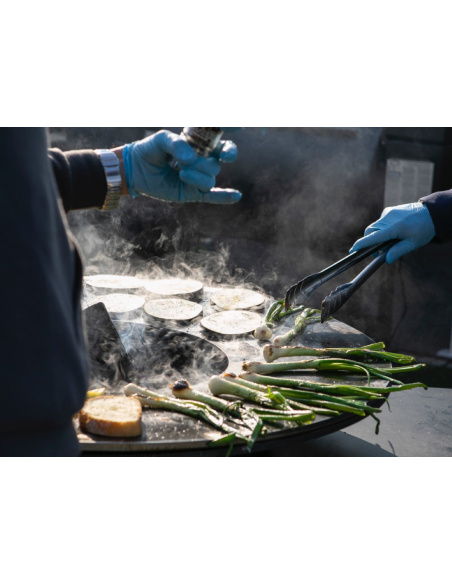 Braciere a Legna Tiberio acciaio Corten Stabilizzato