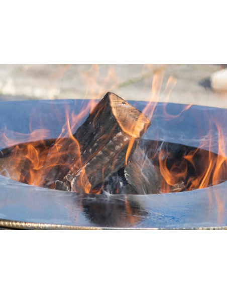 Braciere a Legna Tiberio acciaio Corten Stabilizzato