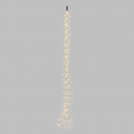 Cascata Luminosa 200 MicroLED luce CALDA