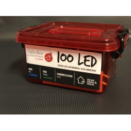 Catena Luminosa GIARDINIA 100 LED Blu 2