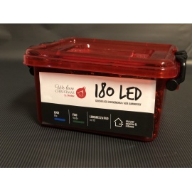 Catena Luminosa GIARDINIA 180 LED Blu 2