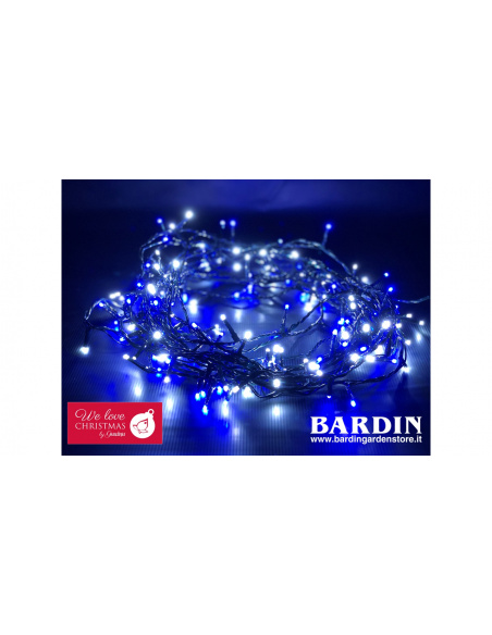 Catena Luminosa GIARDINIA 180 LED Ice