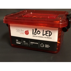 Catena Luminosa GIARDINIA 180 LED Bianco Ghiaccio  2