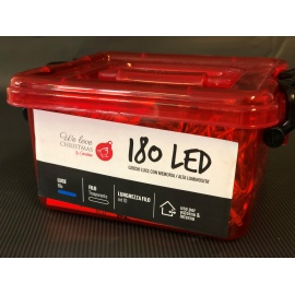 Catena Luminosa GIARDINIA 180 LED Blu 2