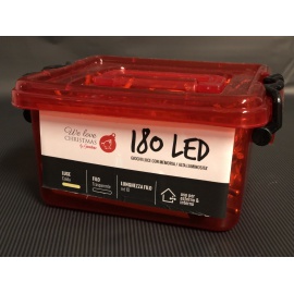 Catena Luminosa GIARDINIA 180 LED Luce Calda 2