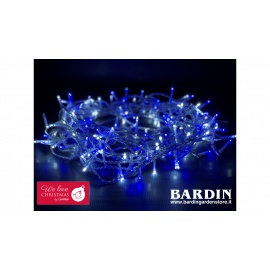 Catena Luminosa GIARDINIA 180 LED Ice (Bianco Ghiaccio+Blu)
