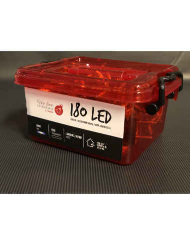 Catena Luminosa GIARDINIA 180 LED Ice...