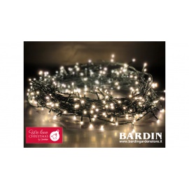 Catena Luminosa GIARDINIA 300 LED Luce Calda