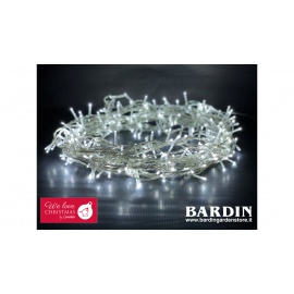Catena Luminosa GIARDINIA 300 LED Bianco Ghiaccio