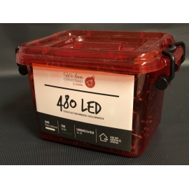 Catena Luminosa GIARDINIA 480 LED Bianco Ghiaccio 2