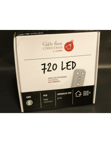 Catena Luminosa GIARDINIA 720 LED...