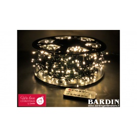 Catena Luminosa GIARDINIA 720 LED Luce Calda