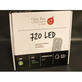 Catena Luminosa GIARDINIA 720 LED Luce Calda 2