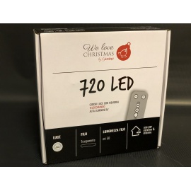 Catena Luminosa GIARDINIA 720 LED Bianco Ghiaccio 2