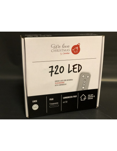 Catena Luminosa GIARDINIA 720 LED...