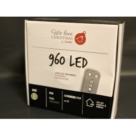 Catena Luminosa GIARDINIA 960 LED Luce Calda 2