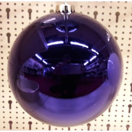 Palline di Natale, Sfera di Plastica 15Cm BLU