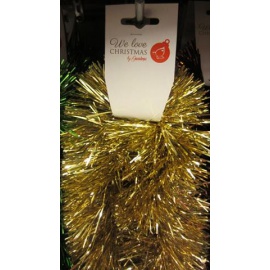 Festone Natalizio BIANCO 2Mt, 6 Cm Diametro 