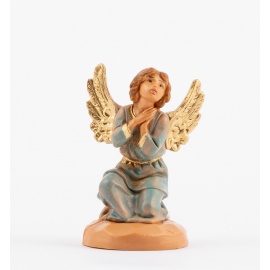 Statuette per Presepe,  Angelo in ginocchio,  Cm6,5