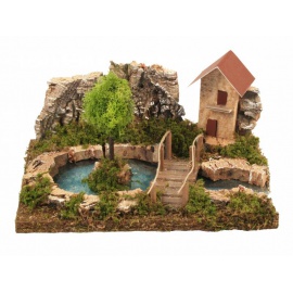 Sbocco del Fiume nel Laco con Isola