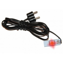 Led Piatto Singolo Rosso