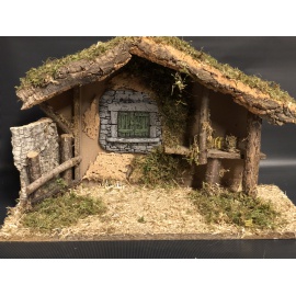Capanna per Presepe, 50X22X33 