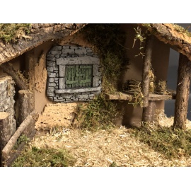 Capanna per Presepe, 50X22X33  2