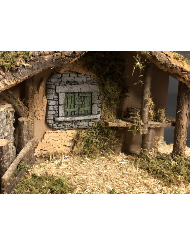 Capanna per Presepe, 50X22X33