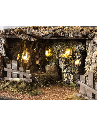 Capanna per Presepe, Grotta con Ovile...