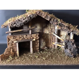 Capanna per Presepe, 55X27X34cm 2