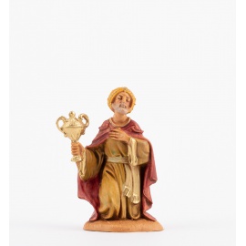 Statuette per Presepe, Re Magi Assortiti,  Cm10 2
